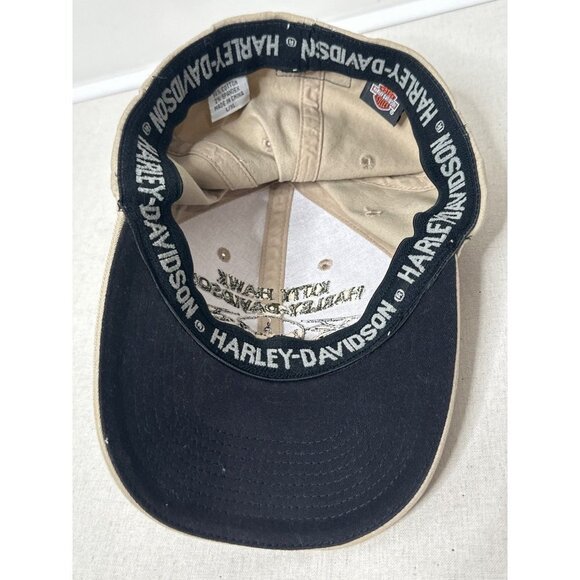Harley Davidson beige Kitty Hawk ball cap - Picture 8 of 8